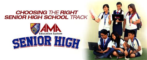Enrollment schedule for AMA Senior High .